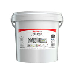 Fischer - Système de panneau enduit coupe-feu pour le calfeutrement de passage de services fpc 5 litres