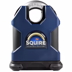 Cadenas à clé SQUIRE SS65CS homologué grade 6 EN 12320 avec anse protégée Le cadenas SQUIRE SS65CS est un cadenas à clé très  ...