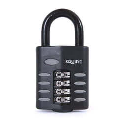 Cadenas à chiffres SQUIRE CP50 pour une utilisation multiple. Corps en alliage dacier de 50 mm.