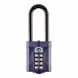 Cadenas à 4 molettes programmables SQUIRE CP50 Le cadenas SQUIRE CP50 est un cadenas à combinaison 4 molettes programmables.  ...