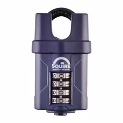 Cadenas à 4 molettes programmables SQUIRE CP40 Le cadenas SQUIRE CP40 est un cadenas à combinaison 4 molettes programmables.  ...