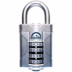 Cadenas à combinaison 4 molettes SQUIRE VULCAN COMBI 50 Le cadenas SQUIRE VULCAN COMBI 50 est un cadenas à combinaison 4 mole ...