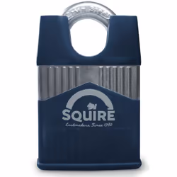 CADENAS DE SÉCURITÉ SQUIRE WARRIOR 45CS Le cadenas haute sécurité signé Squire WARRIOR 45CS. Ce cadenas à anse protégée est h ...