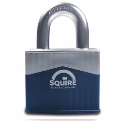 Cadenas à clé SQUIRE WARRIOR 45 homologué EN 12320 grade 2 Le cadenas de sécurité SQUIRE WARRIOR 45 est un cadenas de sécurit ...