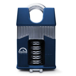 Squire - Cadenas de sécurité à combinaison et anse protégée Warrior 65