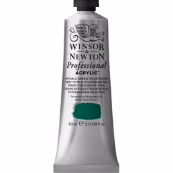 Winsor &amp; Newton Professional Acrylic, 60 ml, Vert, Tube