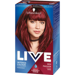 Schwarzkopf Live Color 043 couleur de cheveux Rouge