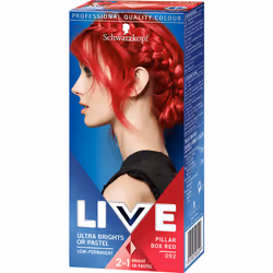 Schwarzkopf Haarcoloration Live Colour XXL Pilar Box Red, Rouge