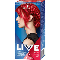 Schwarzkopf Haarcoloration Live Colour XXL Pilar Box Red couleur de cheveux Rouge