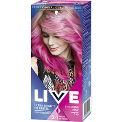 Schwarzkopf Haarcoloration Live Colour XXL Shocking Pink couleur de cheveux Rose