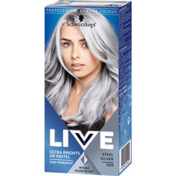Schwarzkopf Steel Silver couleur de cheveux Gris