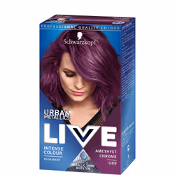 Schwarzkopf Urban Metallics U69, Violet, U69, Femmes, 60 ml, Tous types de cheveux, Brillant