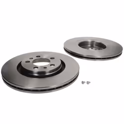 Disque de frein DELPHI BG3036, avant, ventilé, 2 pièce
