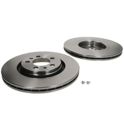 Disque de frein DELPHI BG3036, avant, ventilé, 2 pièce
