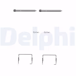 Kit d'accessoires, plaquette de frein DELPHI LX0264