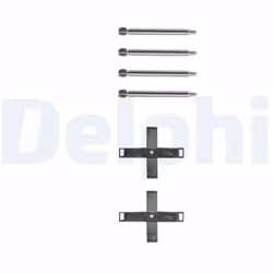 Kit d'accessoires, plaquette de frein DELPHI LX0268