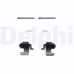 Kit d'accessoires, plaquette de frein DELPHI LX0270