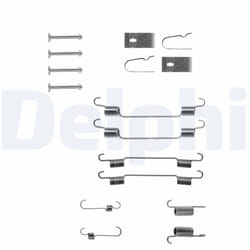 Kit d'accessoires, mâchoires de frein DELPHI LY1202