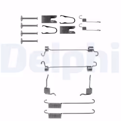 Kit d'accessoires, mâchoires de frein DELPHI LY1226