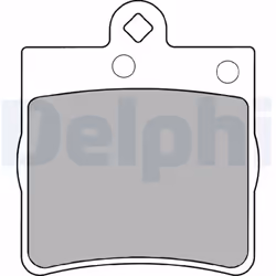 Jeu de plaquettes de frein DELPHI LP1403, arrière