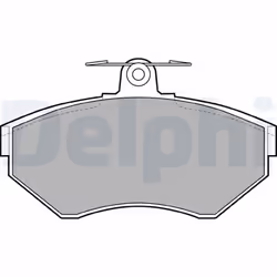 Jeu de plaquettes de frein DELPHI LP1409, avant