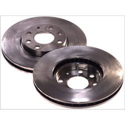 Disque de frein DELPHI BG3404 avant, ventilé, 2 pièce