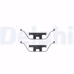 Kit d'accessoires, plaquette de frein DELPHI LX0295