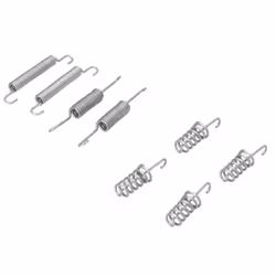 Kit d'accessoires, Mâchoires de frein de stationnement DELPHI LY1258