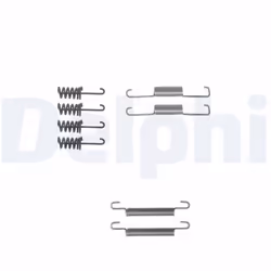Kit d'accessoires, Mâchoires de frein de stationnement DELPHI LY1258