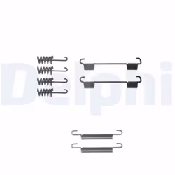 Kit d'accessoires, Mâchoires de frein de stationnement DELPHI LY1259