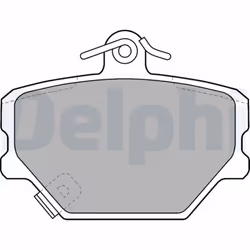 Jeu de plaquettes de frein DELPHI LP1465, avant