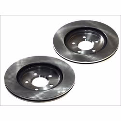 Disque de frein DELPHI BG3512 arrière, ventilé, 2 pièce