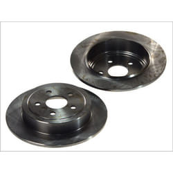 Disque de frein DELPHI BG3593 arrière, plein, 2 pièce