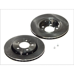 Disque de frein DELPHI BG3611 arrière, ventilé, 2 pièce