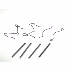 Kit d'accessoires, plaquette de frein DELPHI LX0306