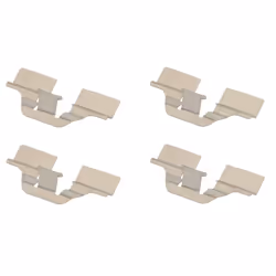 Kit d'accessoires, plaquette de frein DELPHI LX0307
