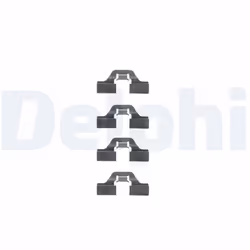 Kit d'accessoires, plaquette de frein DELPHI LX0307