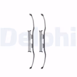 Kit d'accessoires, plaquette de frein DELPHI LX0309