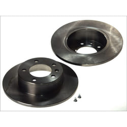 Disque de frein DELPHI BG3681 arrière, plein, 2 pièce