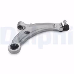 Bras de suspension DELPHI TC6902 essieu avant, droite, en bas