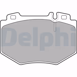 Jeu de plaquettes de frein DELPHI LP1851, avant