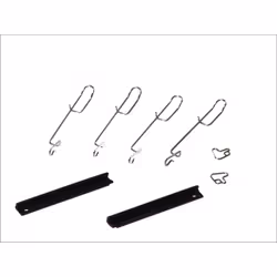 Kit d'accessoires, plaquette de frein DELPHI LX0347