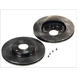 Disque de frein DELPHI BG3720 avant, ventilé, 2 pièce