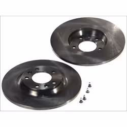 Disque de frein DELPHI BG3836 arrière, plein, 2 pièce