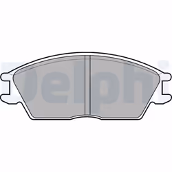 Jeu de plaquettes de frein DELPHI LP593, avant