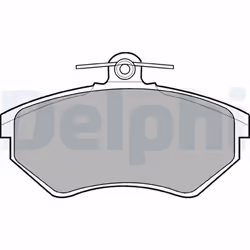Jeu de plaquettes de frein DELPHI LP770, avant