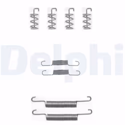 Kit d'accessoires, Mâchoires de frein de stationnement DELPHI LY1324