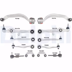 Jeu de bras, suspension de roue DELPHI TC1500KIT