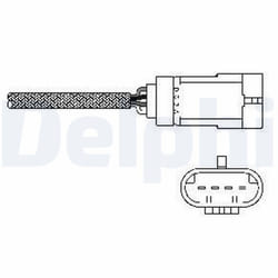 Sonde lambda DELPHI ES10793-12B1