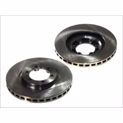 Disque de frein DELPHI BG3936 avant, ventilé, 2 pièce